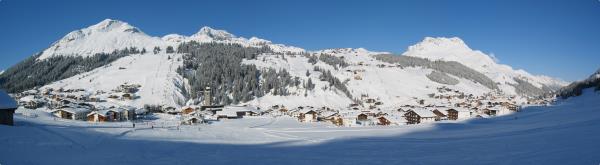 Panoramabild Lech am Arlberg